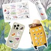 Yuanchu 46PCS Watercolor Bird Stickers, Sparrow Cute Stickers Small Bird