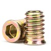 Wood Furniture M10x30mm Threaded Insert Nuts Interface Hex Socket Drive