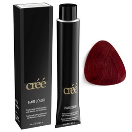Cree Professional Permanent Hair Color, 100ml - 3.4 fl.oz. (Copper Red Blond 7.64)