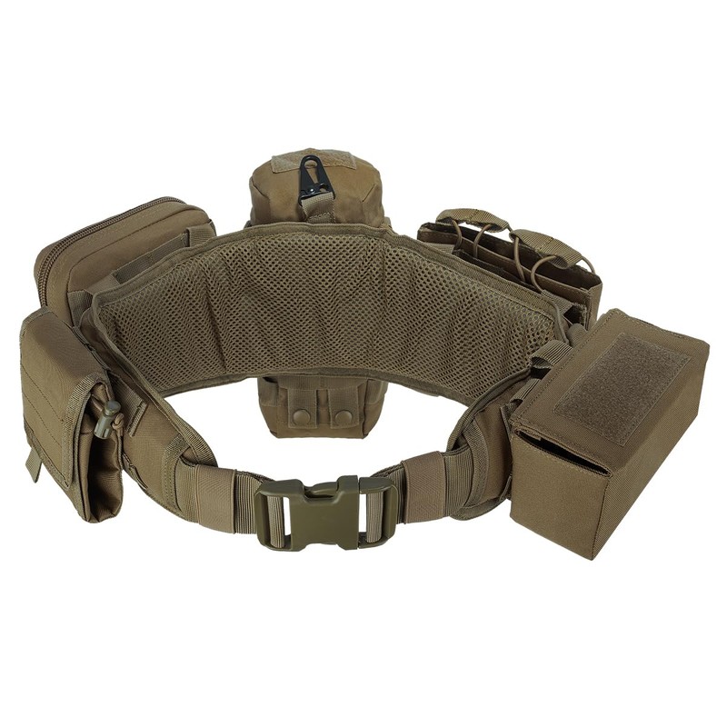 CrogaGear Tactical Belt Quick Release Adjustable Molle for Law Enforcement