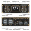 Mini 6-Port USB Charger HUB Mini USB Power Splitter 25W