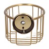 Hollow Out Toilet Paper Holder Antique Rust Proof Wall Mounted