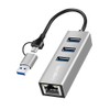 LogiLink UA0440 USB-C 3.2 Gen 1 Hub to 5G Ethernet