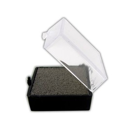 PinMart Clear Plastic Gift Box for Pin with Protective Foam 10 Pack