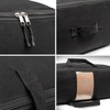 Soft Canvas Storage Bags with Zipper. Thick Breathable, 2pc King/Queen