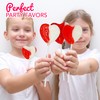 4E's Novelty 38 Pack Heart Shaped Lollipops, Strawberry and Cream