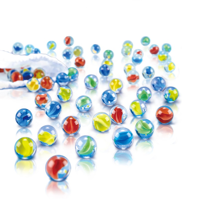 Hape Quadrilla Marble Expansion Set - 50 Pieces + Storage