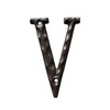 5 Inch House Letters, Rustic Cast Iron Metal Home Address