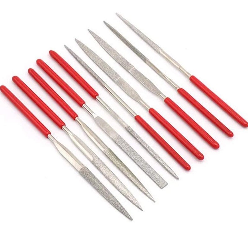 Bestgle Diamond File Set of 10 Files, Sharpener, Sharpener, Sanding,