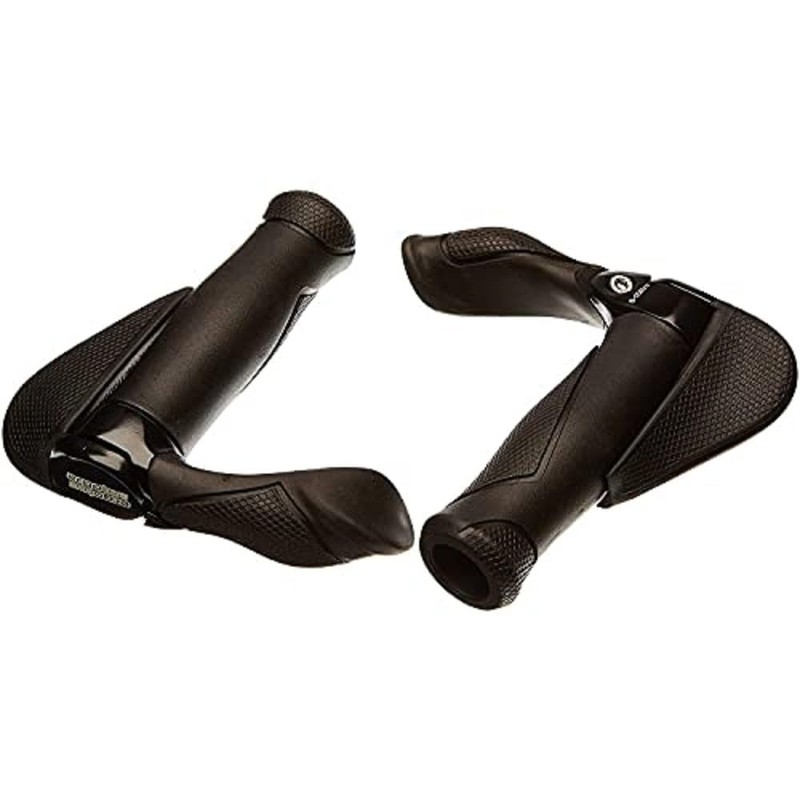 ergotec 61580001 MF2 Bike Handles black black / silver