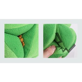 SNIFF-N-SQUEAK TOYS BroccaSnuffle Brain Stimulating Dog Toy | Anxiety Eliminating, Boredom Busting Treat Hider for Dogs