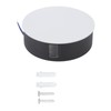 Wall Light Round Shape Aluminum Alloy 3 Beams Modern Wall