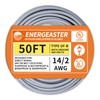 14/2 UF-B Wire 50FT Pure Copper Direct Burial Cable, Sunlight