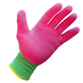 GRÜNTEK 2 Pairs Garden Gloves Bamboo Garden Work Gloves for Domestic and Commercial Use in Horticulture, Fishing, Building and Restoration (L/9)