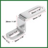 Motoforti 20mm 30mm 0.8" 1.18" Motorcycle Exhaust Pipe Bracket Z
