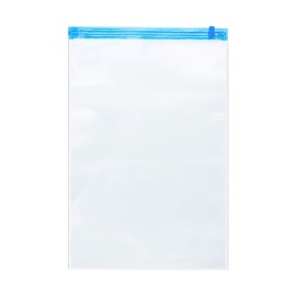 INTIRILIFE 10x Vakuumbeutel in TRANSPARENT 50 x 70 – Vakuum Aufbewahrungsbeutel Kleiderbeutel zum Rollen per Hand geeignet für Kleidung, Bettwäsche UVM.