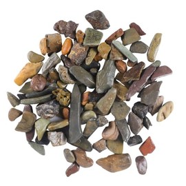 CFKJ 18 Pounds Natural Aquarium Gravel River Rock,Decorative Pebbles Stones Gravel for Fish Tank Landscaping