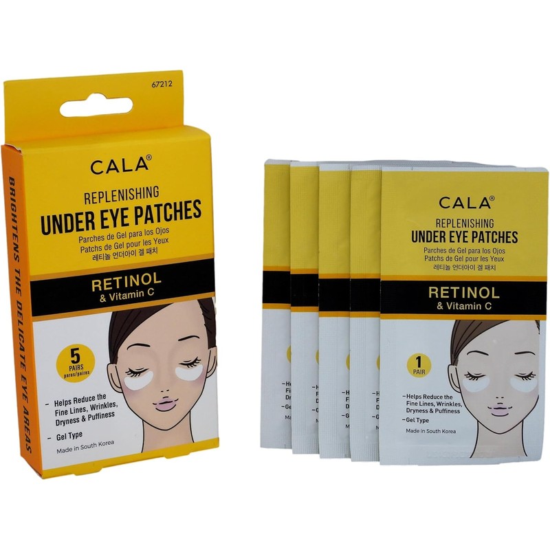Cala Parches debajo de los ojos: retinol y vitamina C