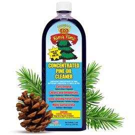 King Pine Concentrated Pine Oil Multi-Surface Cleaner Industrial Strength, Original Black, 16 Fl Oz | King Pine