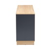 Baxton Studio Sideboards and Servers, One Size, White/Oak/Grey