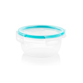 Snapware Total Solution 3-Cup Plastic Food Storage Container with Lid, 3-Cup Rectangular Meal Prep Container, Non-Toxic, BPA-Free Lid with 4 Locking Tabs, Microwave, Dishwasher, and Freezer Safe