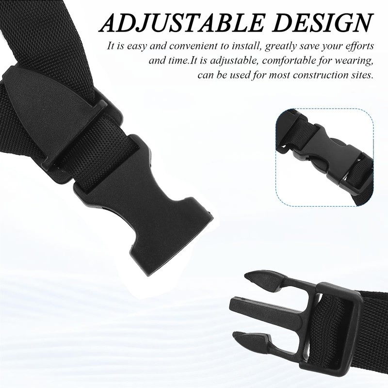 2Pcs Universal Hard Hat Chin Strap Safety Construction Elastic Strap
