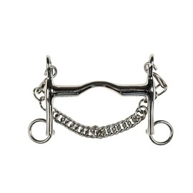 HKM Riding Curb 9884 Silver 15.5 cm