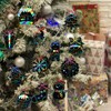 Gosknor 96pcs Christmas Scratch Papers, Christmas Magic Scratch Cards Ornaments