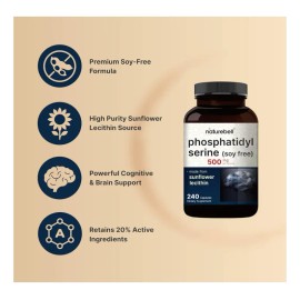 Naturabell Fosfatidilserina Serine 500 Mg 240 Cap