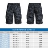 Mylldey Men's Cargo Shorts 3/4 Relaxed Fit Mens Running Shorts