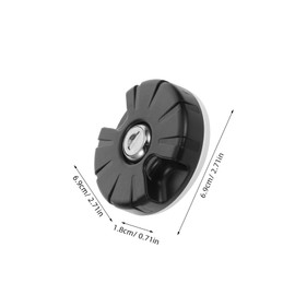 BUGUUYO Lockable Water Inlet Filler Cap for Rvs Durable Gravity Fill Cap for Motorhomes and Campers Easy Installation with Seal Ring Versatile and Stylish Accessory