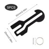 0XBIT Shopping Chip Key Chain, 5 Pieces Chip Shopping Trolley,