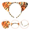 baotongle Tiger Costume Set, Tiger Face Art Sticker, Animal Tiger