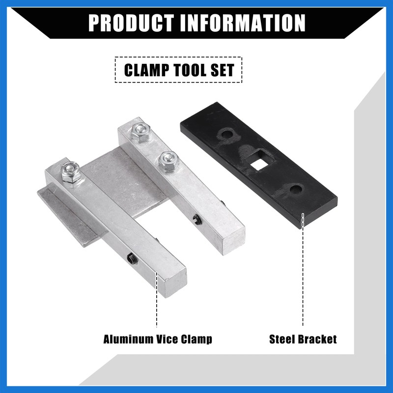 VekAuto 7.3L Injector Rebuild Kit with Vice Clamp, Special Tools,
