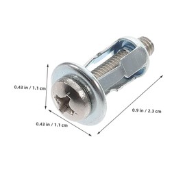 WHAMVOX 15pcs Hollow Door Anchor Expansion Nut Kit Heavy Duty Wall Anchors for Plasterboard Cavity Quick Installation for Secure Fastening Hollow Walls