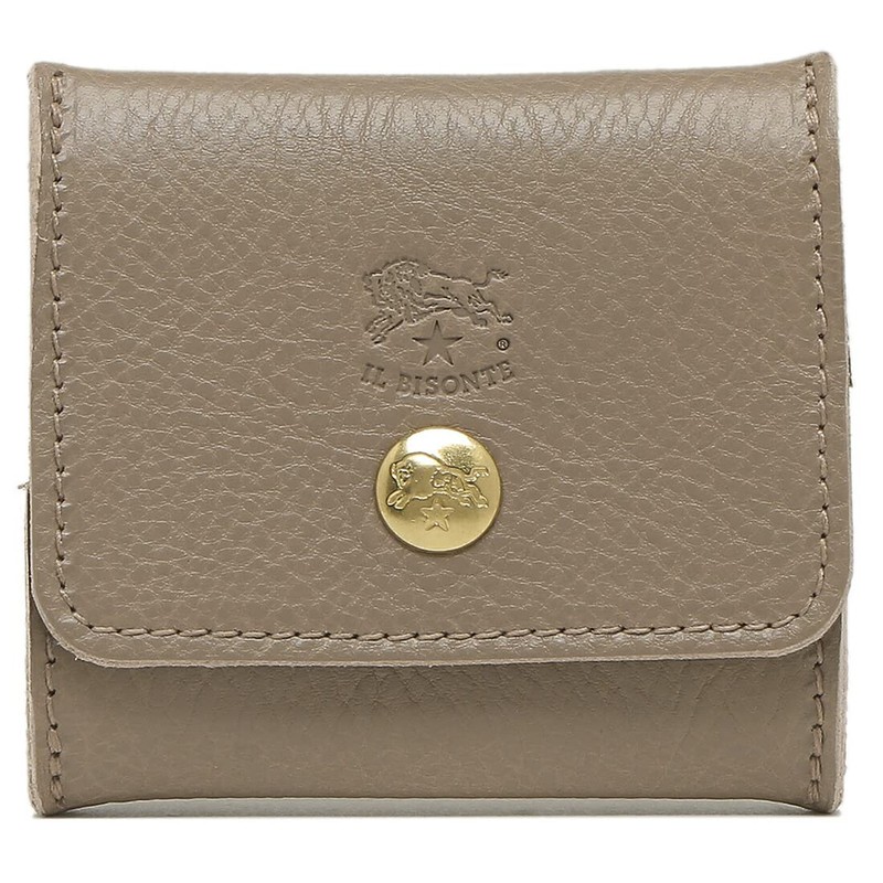 Irbizonte IL BISONTE C0774P Coin Case, Coin Purse, Men's, Women's,
