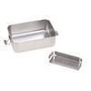 LÄSSIG Children's Lunch Box Stainless Steel and Bamboo Breakfast Box