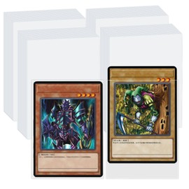 300Pcs Clear Card Sleeves 66 x 91mm Standard Soft Penny Sleeves Card Protector Sleeves for Trading Card, MTG, Sports Cards, Game Cards