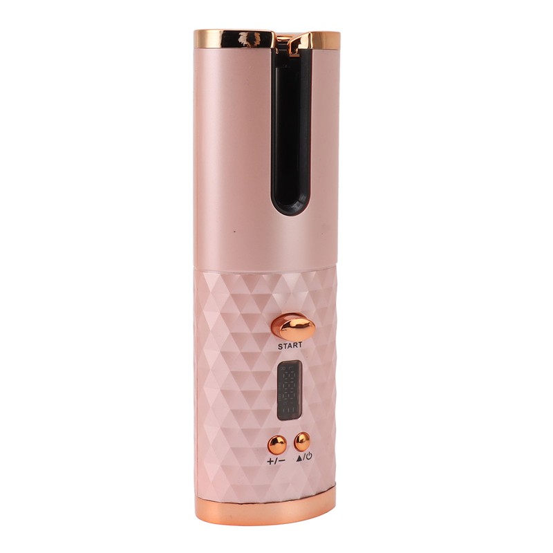Cordless Automatic Hair Curler Fast Heating USB Rechargeable Portable Curling