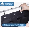 MISSLO 28 Large Pockets Hanging Shoe Organizer Over The Door
