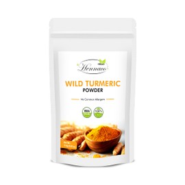 Hennaco Organic Wild Turmeric Powder (114 Grams)