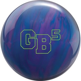 Ebonite PRE-DRILLED Game Breaker 5 Pearl Bowling Ball - Purple/Blue 15lbs (This Item Includes a Free Bowlerstore Rubber Shammy- Colors Will Vary for The Shammy).