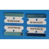 mactotec 4 pc Ceramic Razor Blades Single Edge rounded corners