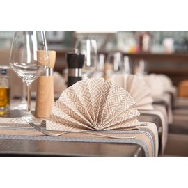 Mank Airlaid Napkin Lagos Base, 40 x 40 cm Pack of 50