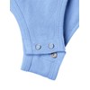 playera corta básica de algodón con cuello redondo para mujer,