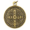 Vatican Imports Large Saint Benedict Medal - 2" Diameter (Antique