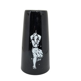 Sailor Jerry Professional Boston Style Cocktail Shaker, Black with Retro Design, Bar Equipment