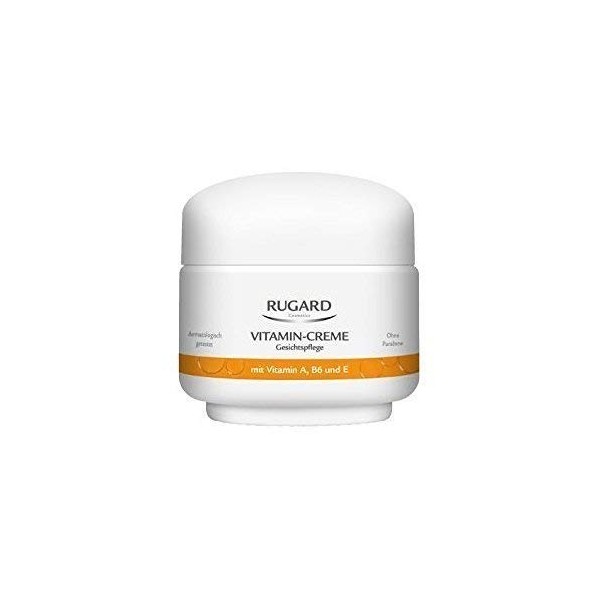 RUGARD - 100ml - Vitamin Facial Cream - Counteracts Premature Wrinkling While Promoting Cell Regeneration