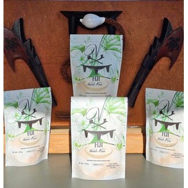 Fiji Vuvale Kava - Premium Noble Kava! Traditional Grind: 100% Organic, Fijian Root [Waka] Powder