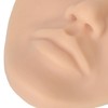 Makeup Practice Face, 5D Practice Skin Head, Silicone Elastic Soft